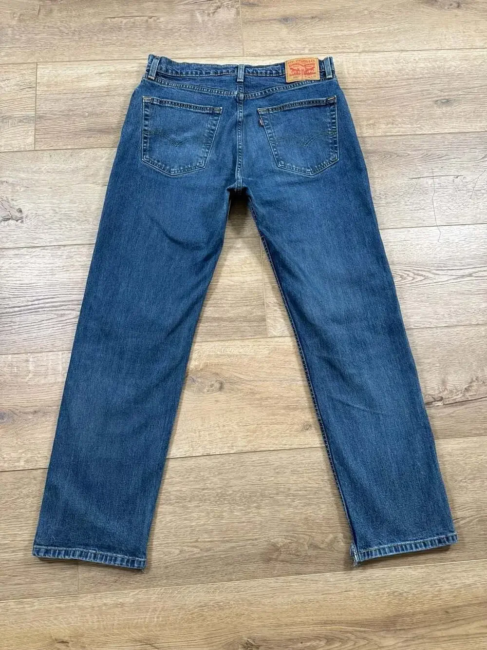 Vintage Levi’s 505 Jeans Mens W36 L32 Blue Straight Leg Made USA 90s